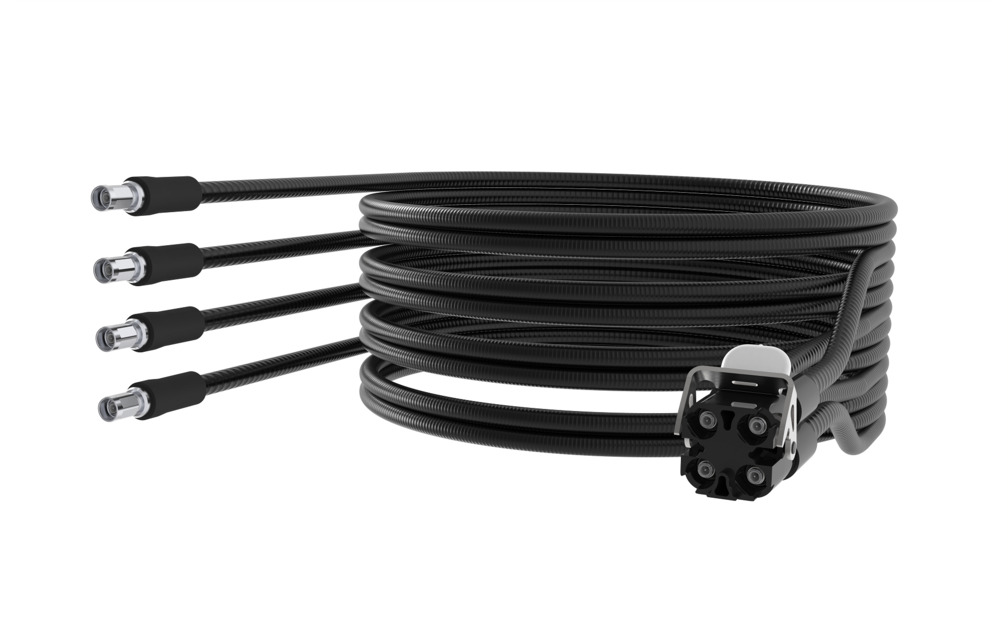 MLOC-4-LS2XMXM-10M [MLOC 4ports 3/8" LSF2 cable assembly]