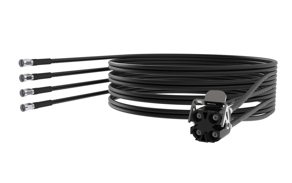 MLOC4-F1XM-XM [MLOC 4ports 1/4" FSJ1 cable assembly]