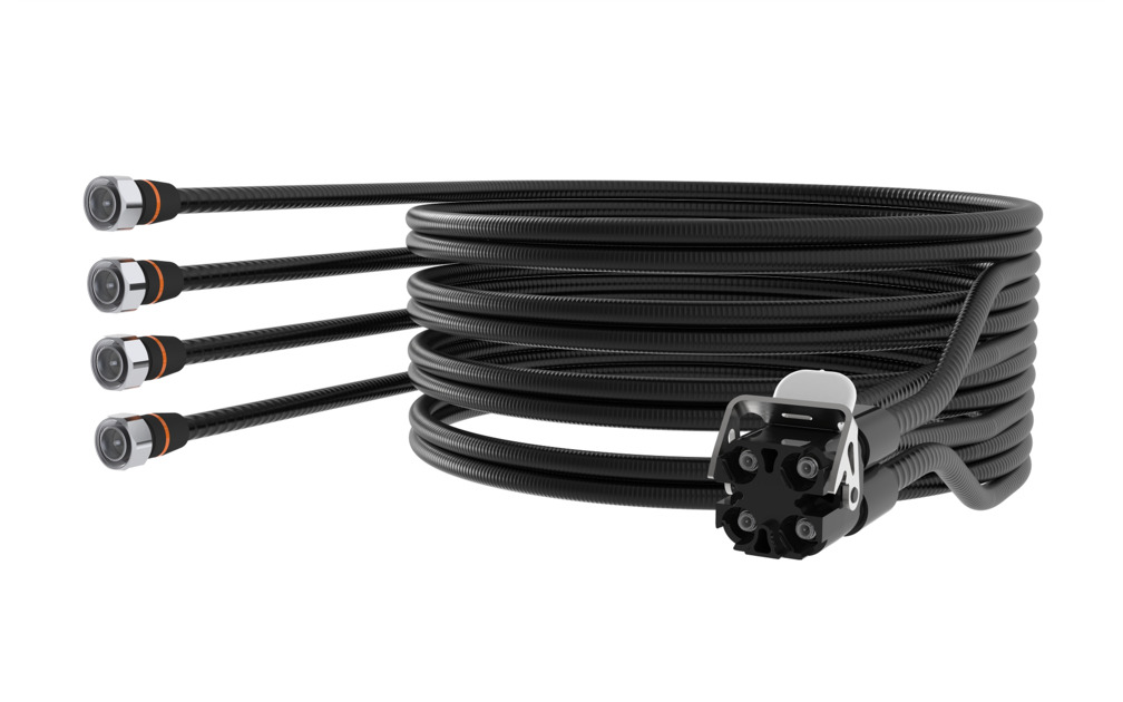 MLOC-4-LS2XMHM [MLOC 4ports 3/8" LSF2 cable assembly]