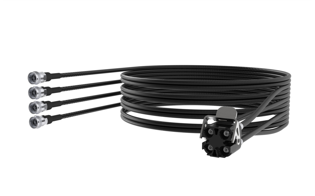 MLOC-4-F1XM-HF [MLOC 4ports 1/4" FSJ1 cable assembly]