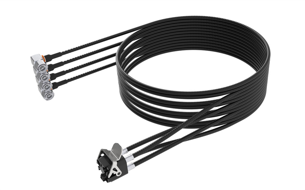 MLOC-4-F1XM-HR [MLOC 4ports 1/4" FSJ1 cable assembly]