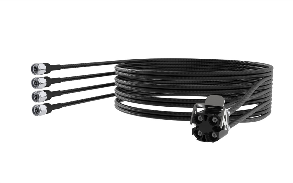 MLOC-4-F1XM-NM-3M [MLOC 4ports 1/4" FSJ1 cable assembly]