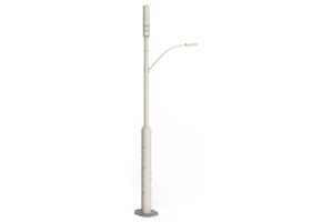 760252850D | 20" Multi Carrier Integrated Pole